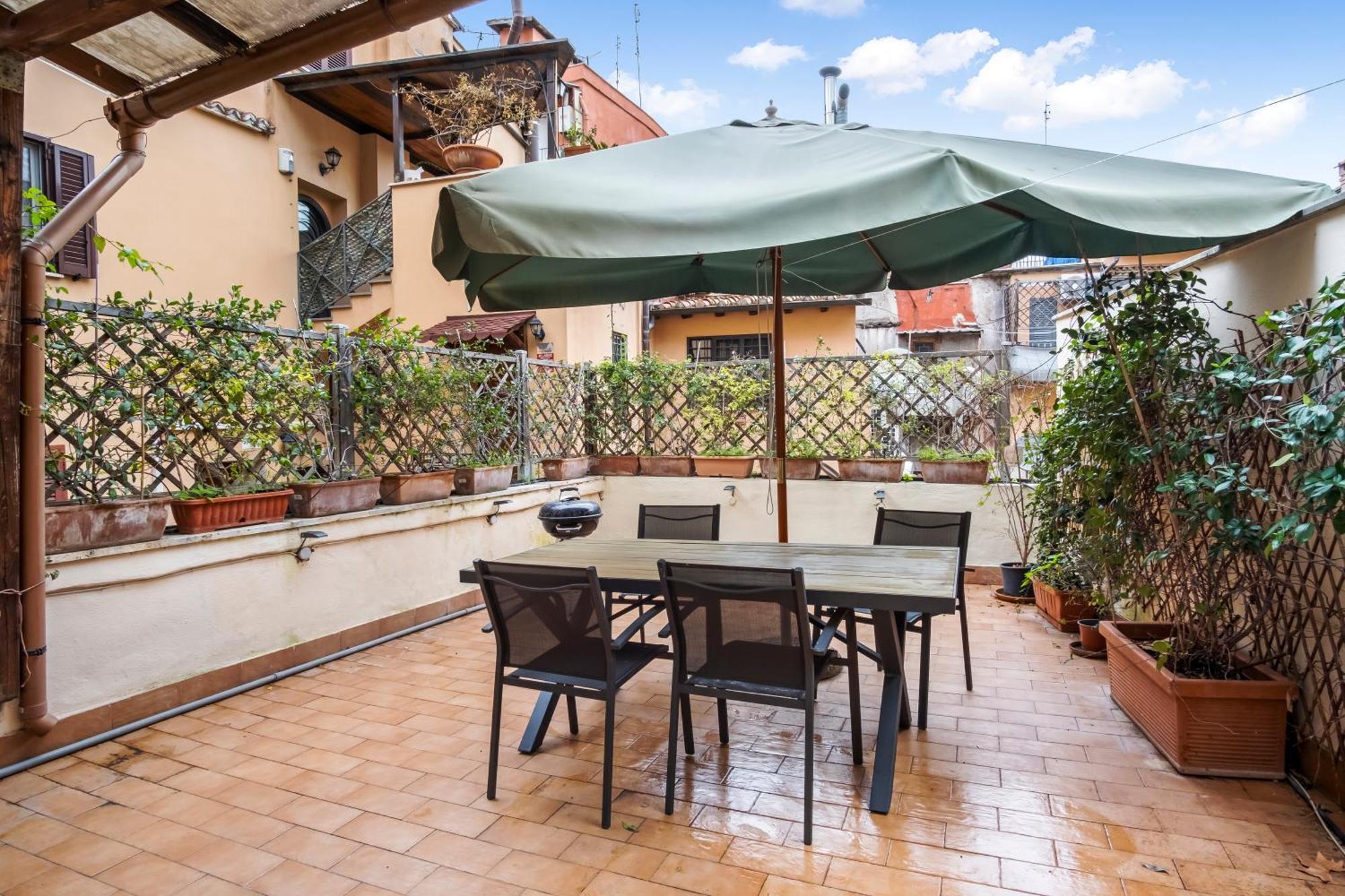 Appartement L'arte Dei Sogni With Terrace- Trastevere District